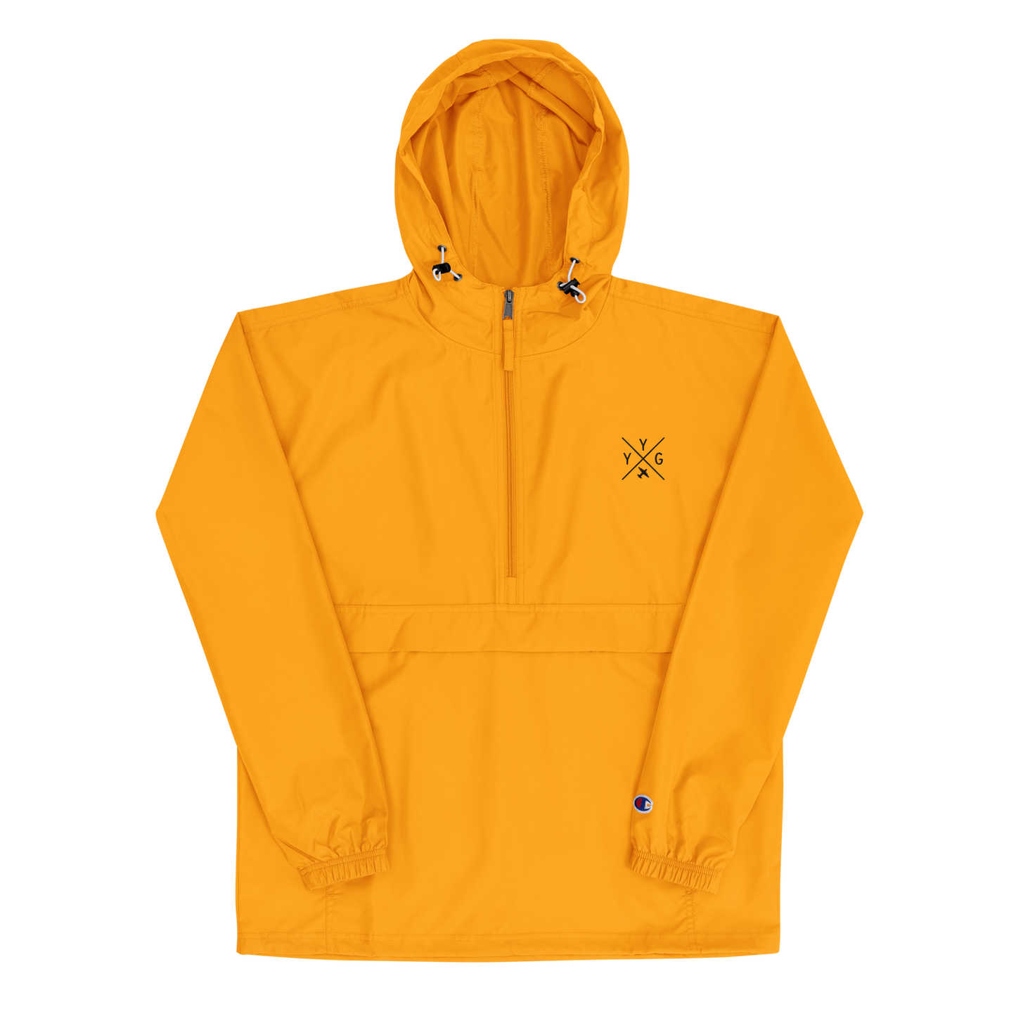 Crossed-X Packable Jacket • YYG Charlottetown • YHM Designs - Image 02