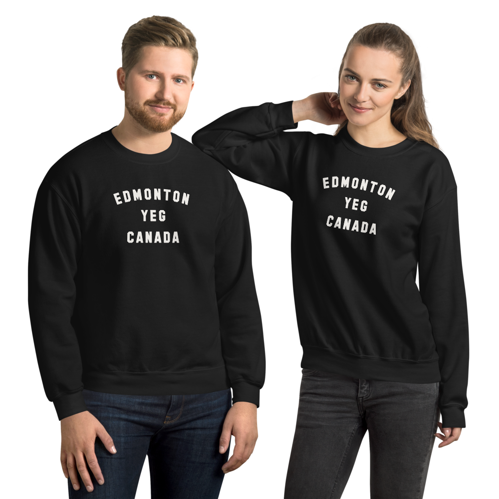 Varsity Design Sweatshirt • YEG Edmonton • YHM Designs - Image 05