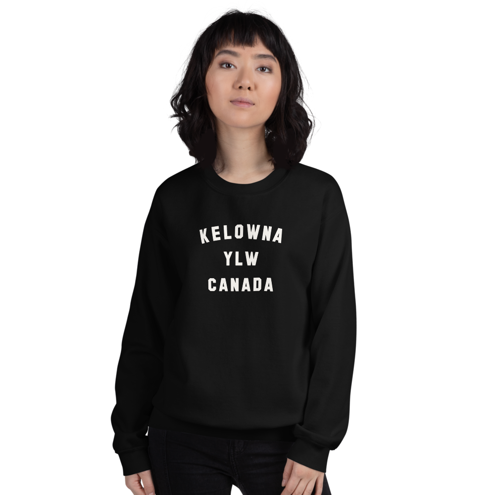 Varsity Design Sweatshirt • YLW Kelowna • YHM Designs - Image 04
