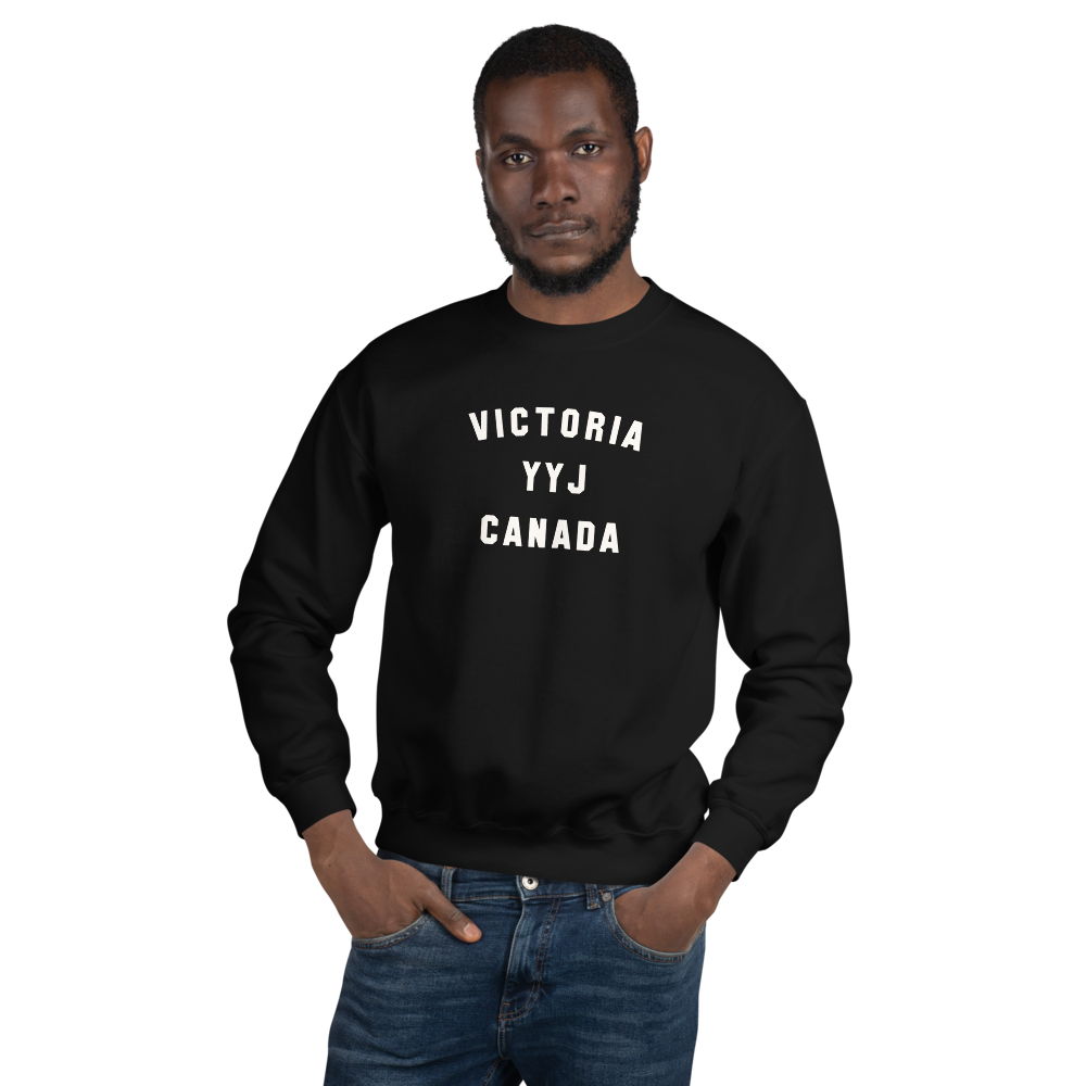 Varsity Design Sweatshirt • YYJ Victoria • YHM Designs - Image 03