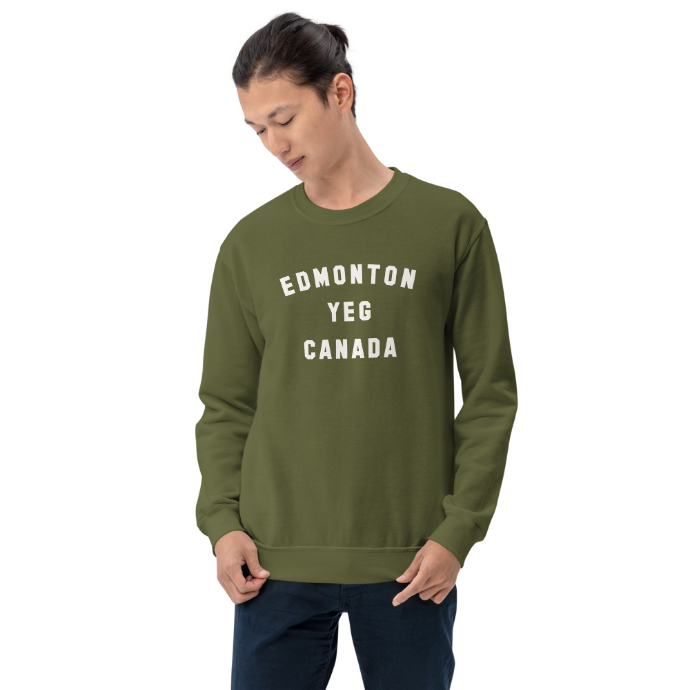 Varsity Design Sweatshirt • YEG Edmonton • YHM Designs - Image 09