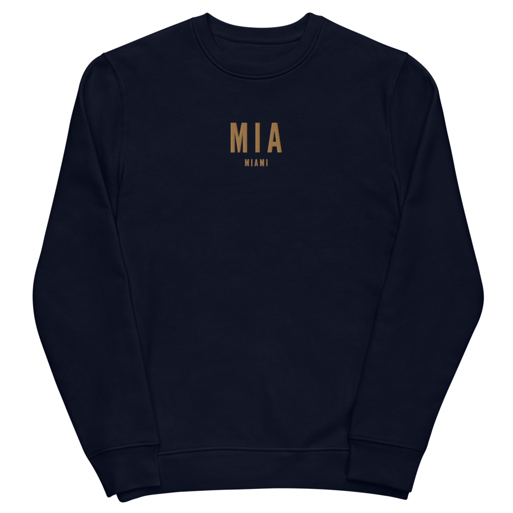Sustainable Sweatshirt - Old Gold • MIA Miami • YHM Designs - Image 02