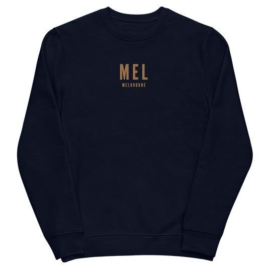 Sustainable Sweatshirt - Old Gold • MEL Melbourne • YHM Designs - Image 02