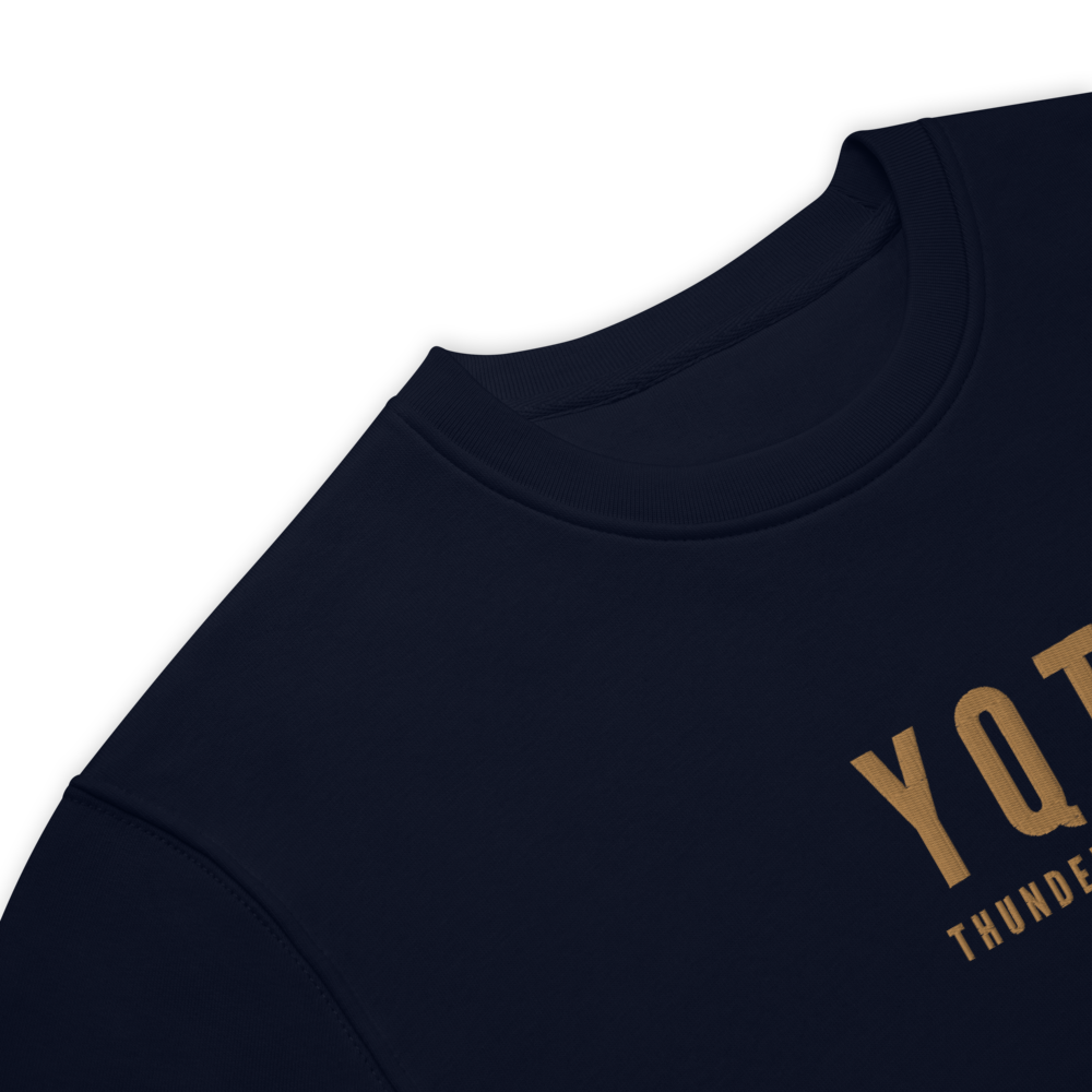Sustainable Sweatshirt - Old Gold • YQT Thunder Bay • YHM Designs - Image 04