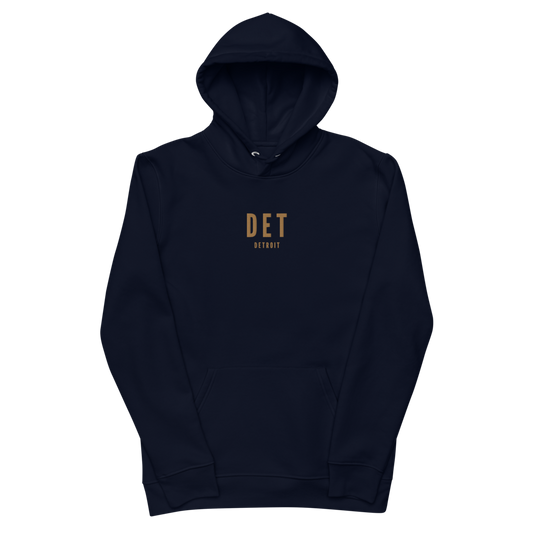 Sustainable Hoodie - Old Gold • DET Detroit • YHM Designs - Image 02