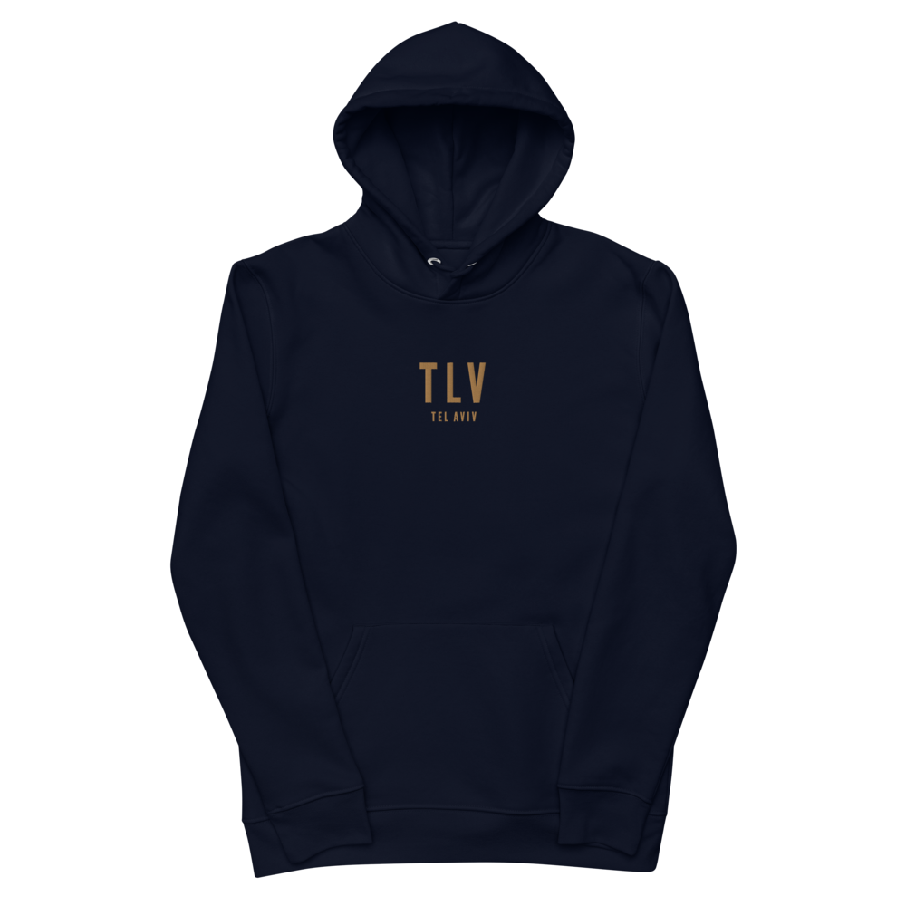 Sustainable Hoodie - Old Gold • TLV Tel Aviv • YHM Designs - Image 02