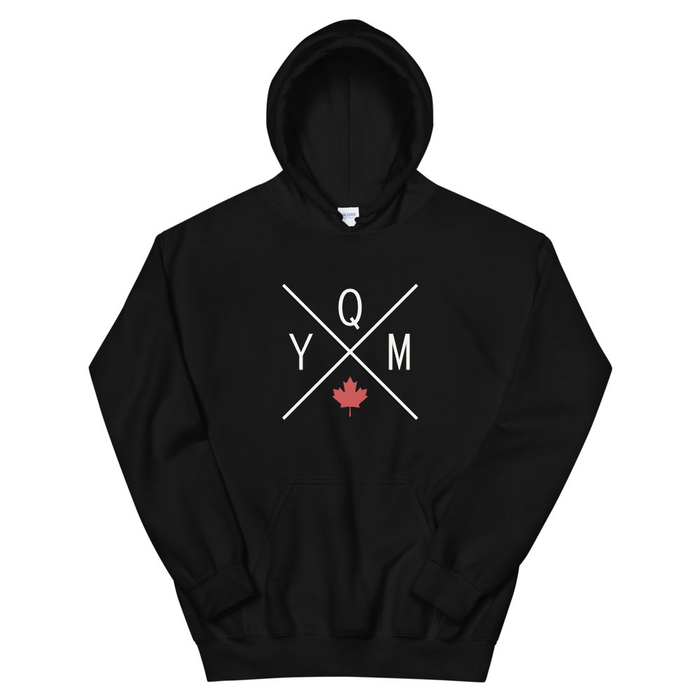 Maple Leaf Unisex Hoodie • YQM Moncton • YHM Designs - Image 02