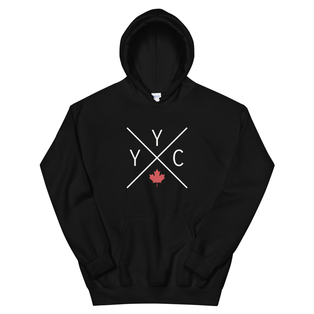 Maple Leaf Unisex Hoodie • YYC Calgary • YHM Designs - Image 02