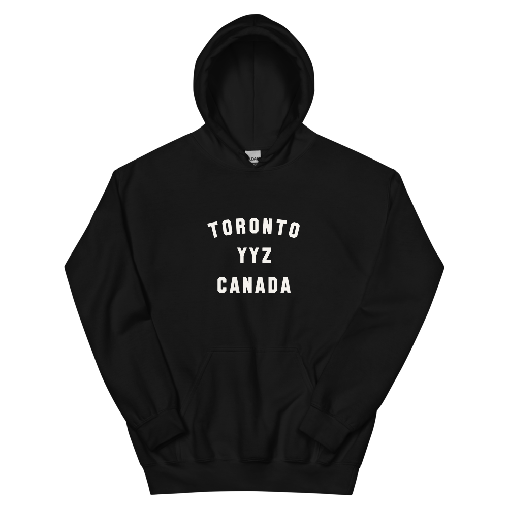 Varsity Hoodie - White • YYZ Toronto • YHM Designs - Image 02