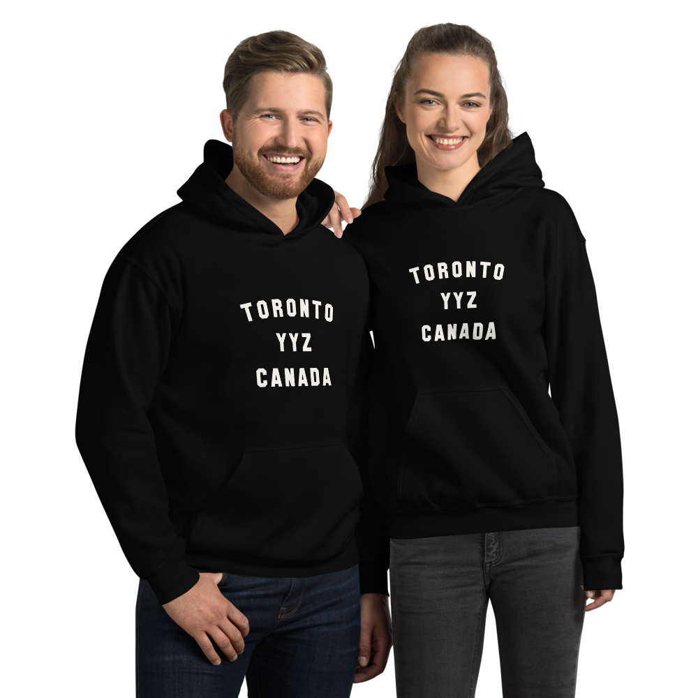 Varsity Hoodie - White • YYZ Toronto • YHM Designs - Image 03