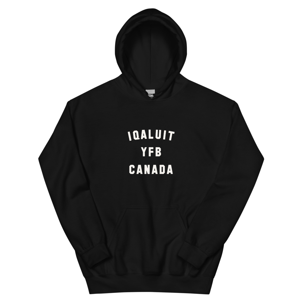 Varsity Hoodie - White • YFB Iqaluit • YHM Designs - Image 02