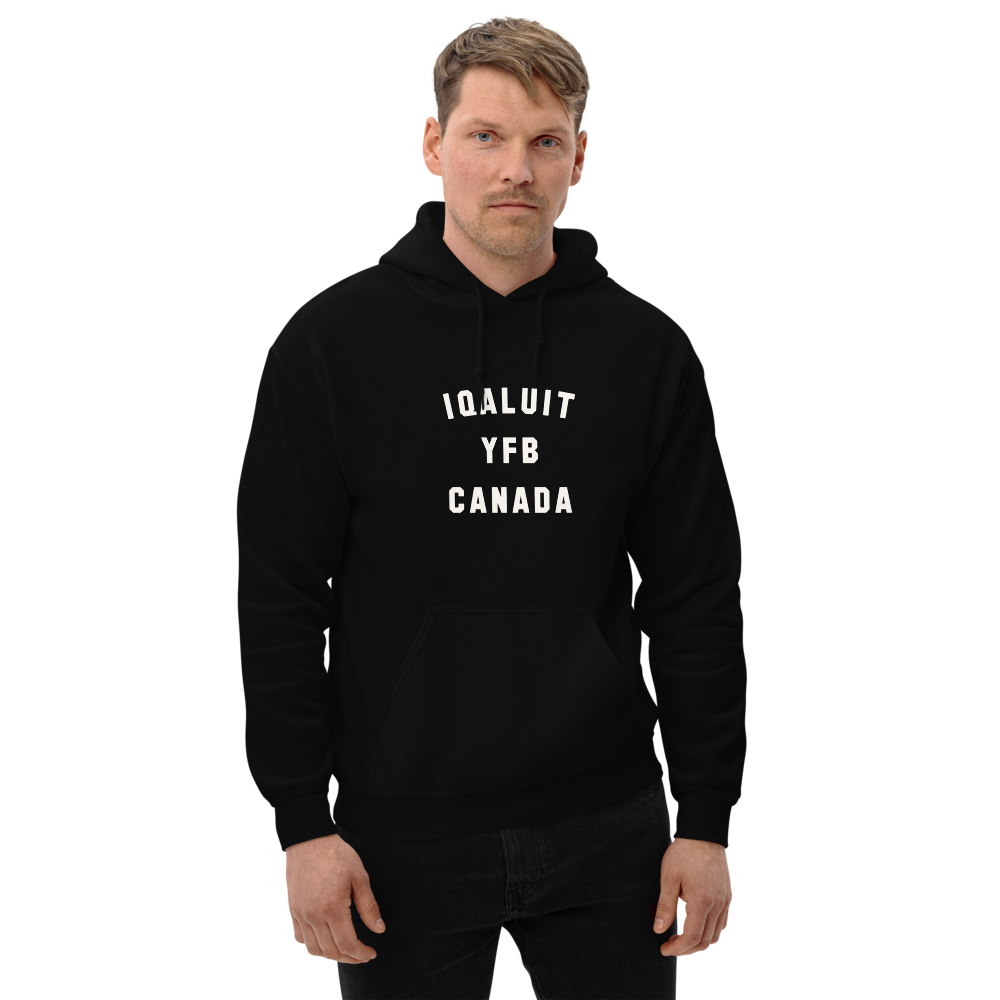 Varsity Hoodie - White • YFB Iqaluit • YHM Designs - Image 05