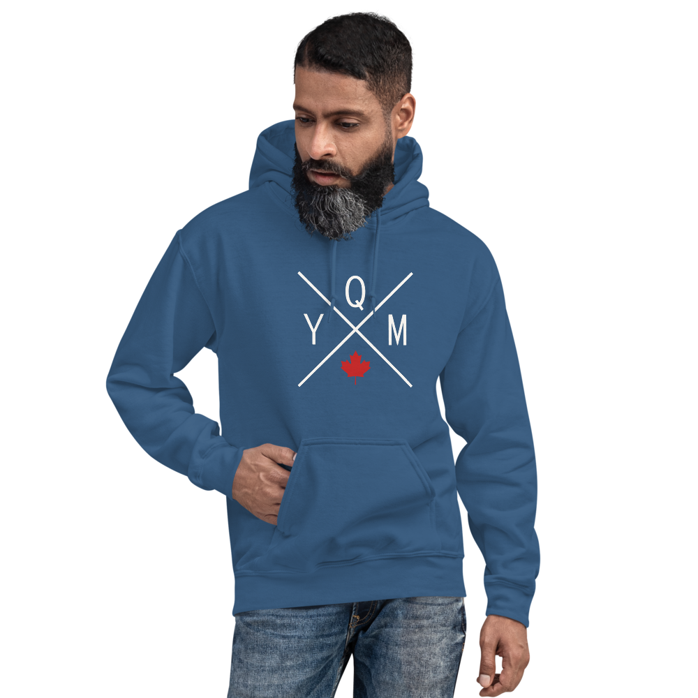 Maple Leaf Unisex Hoodie • YQM Moncton • YHM Designs - Image 08