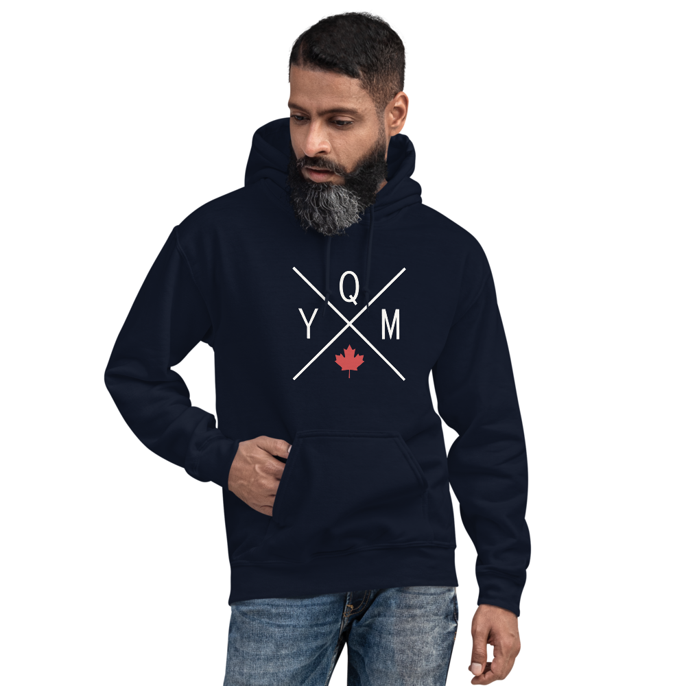 Maple Leaf Unisex Hoodie • YQM Moncton • YHM Designs - Image 07