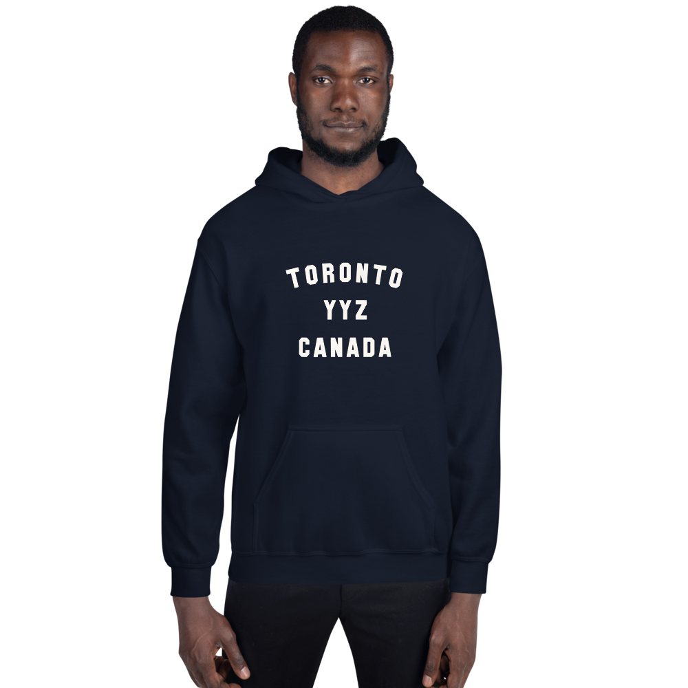 Varsity Hoodie - White • YYZ Toronto • YHM Designs - Image 07