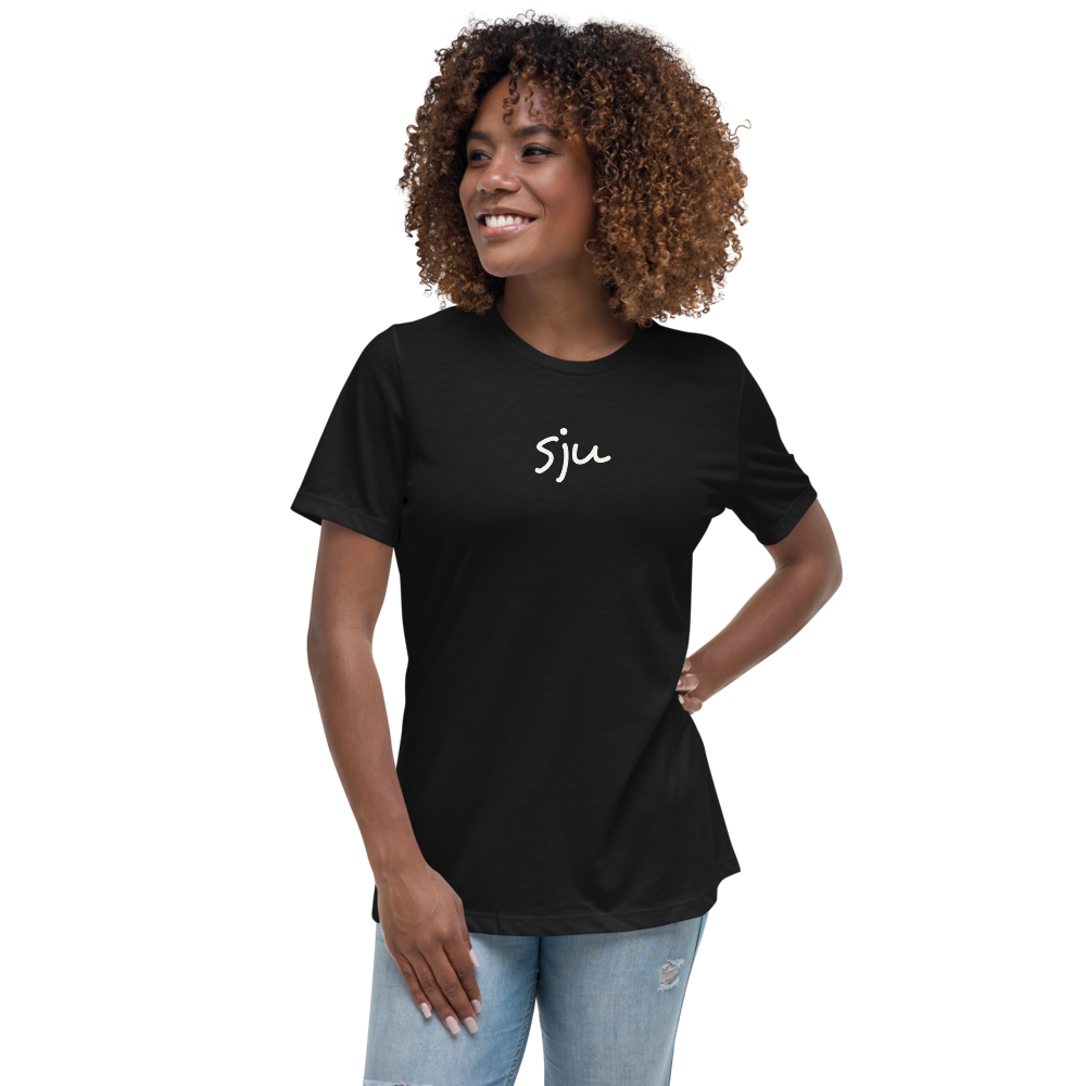 Women's Relaxed T-Shirt • SJU San Juan • YHM Designs - Image 06