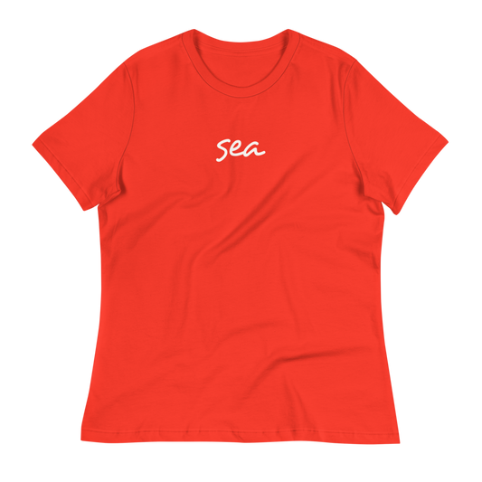 Women's Relaxed T-Shirt • SEA Seattle • YHM Designs - Image 02