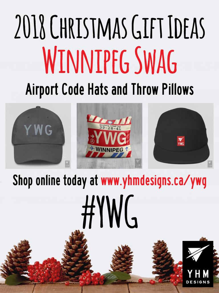 2018 Christmas Gift Ideas – YWG Winnipeg Airport Code Swag