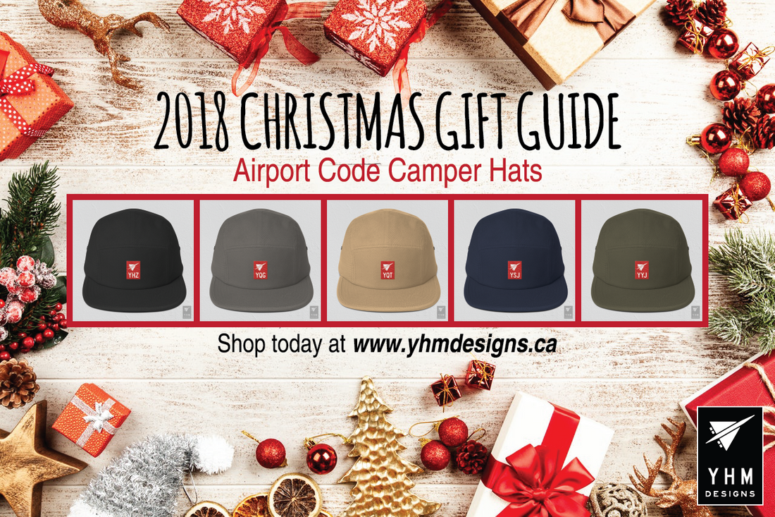 2018 Christmas Gift Guide - Airport Code Camper Hats
