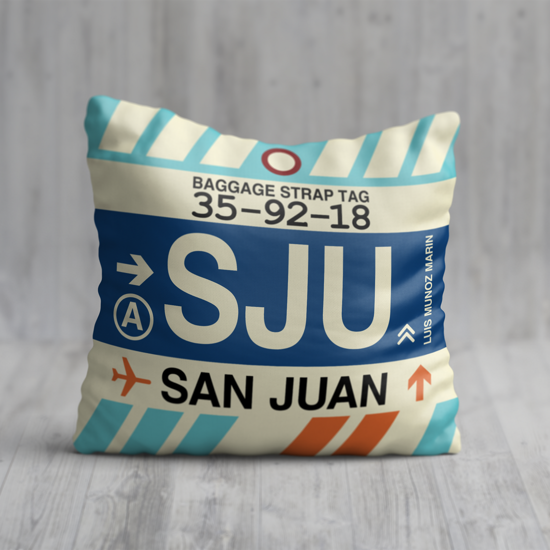 San Juan Gift Ideas • Wall Art & Home Decor Featuring the SJU Airport Code