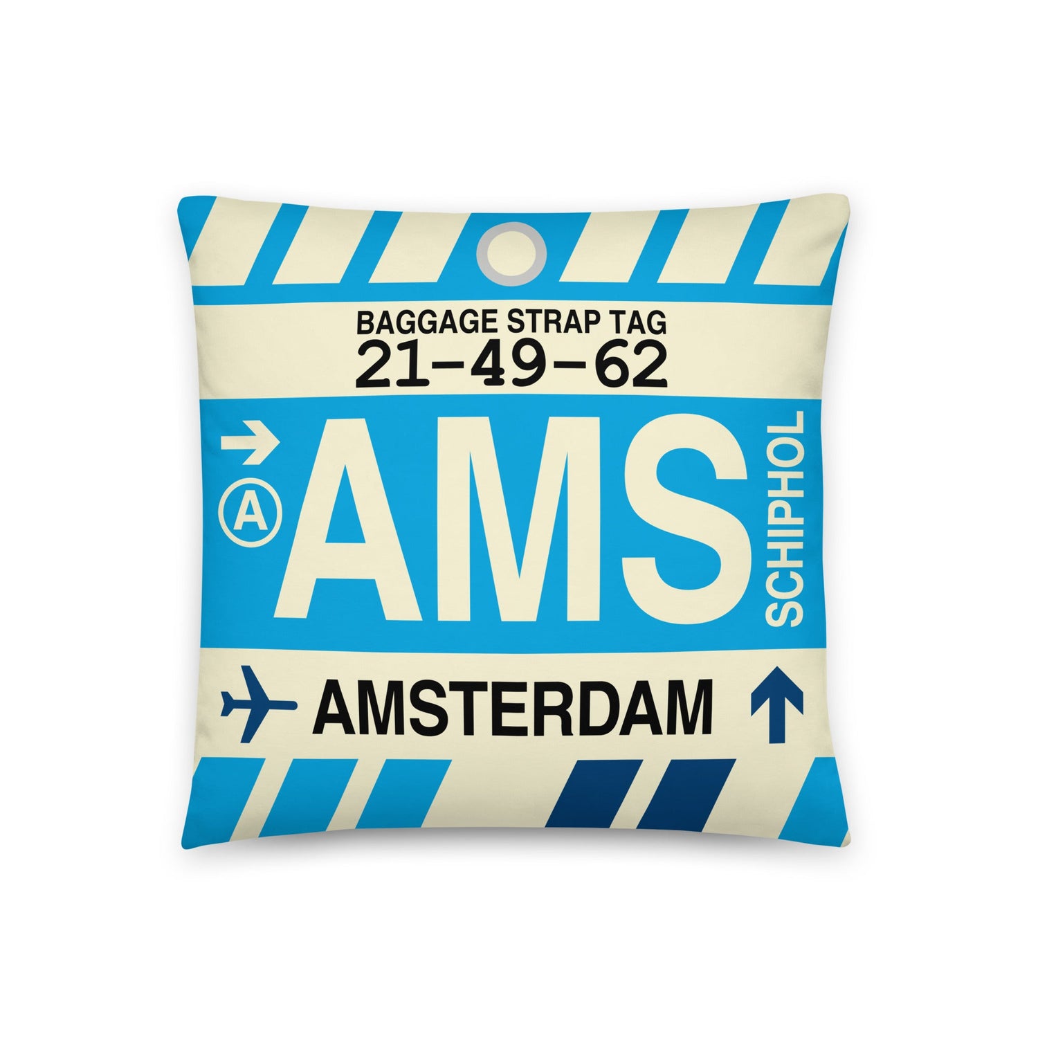Amsterdam Netherlands Pillows and Blankets • AMS Airport Code