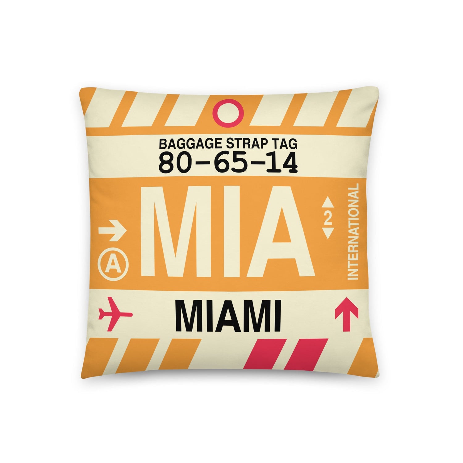 Miami Florida Pillows and Blankets • MIA Airport Code