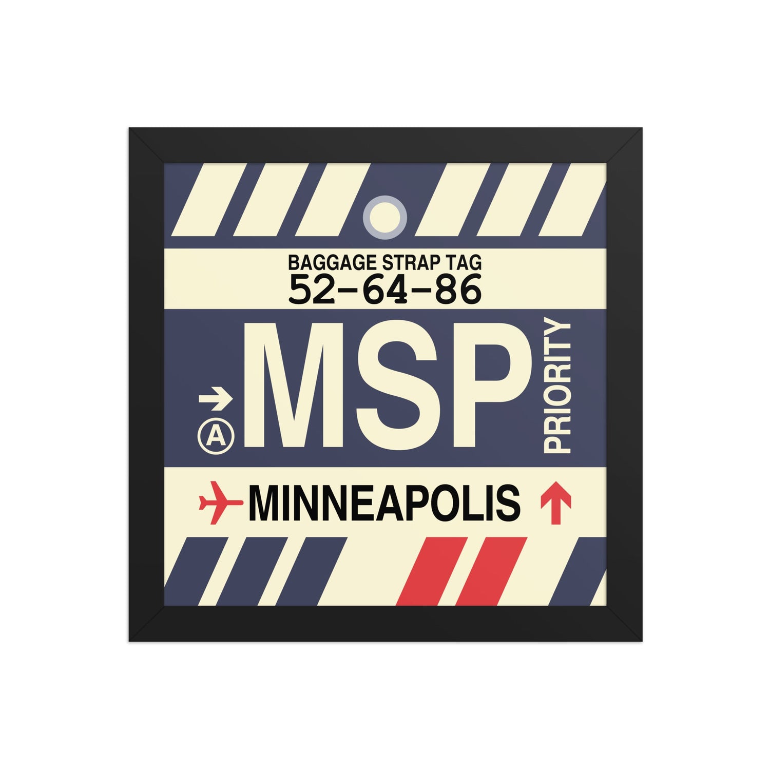 Minneapolis Minnesota Prints and Wall Art • MSP Airport Code