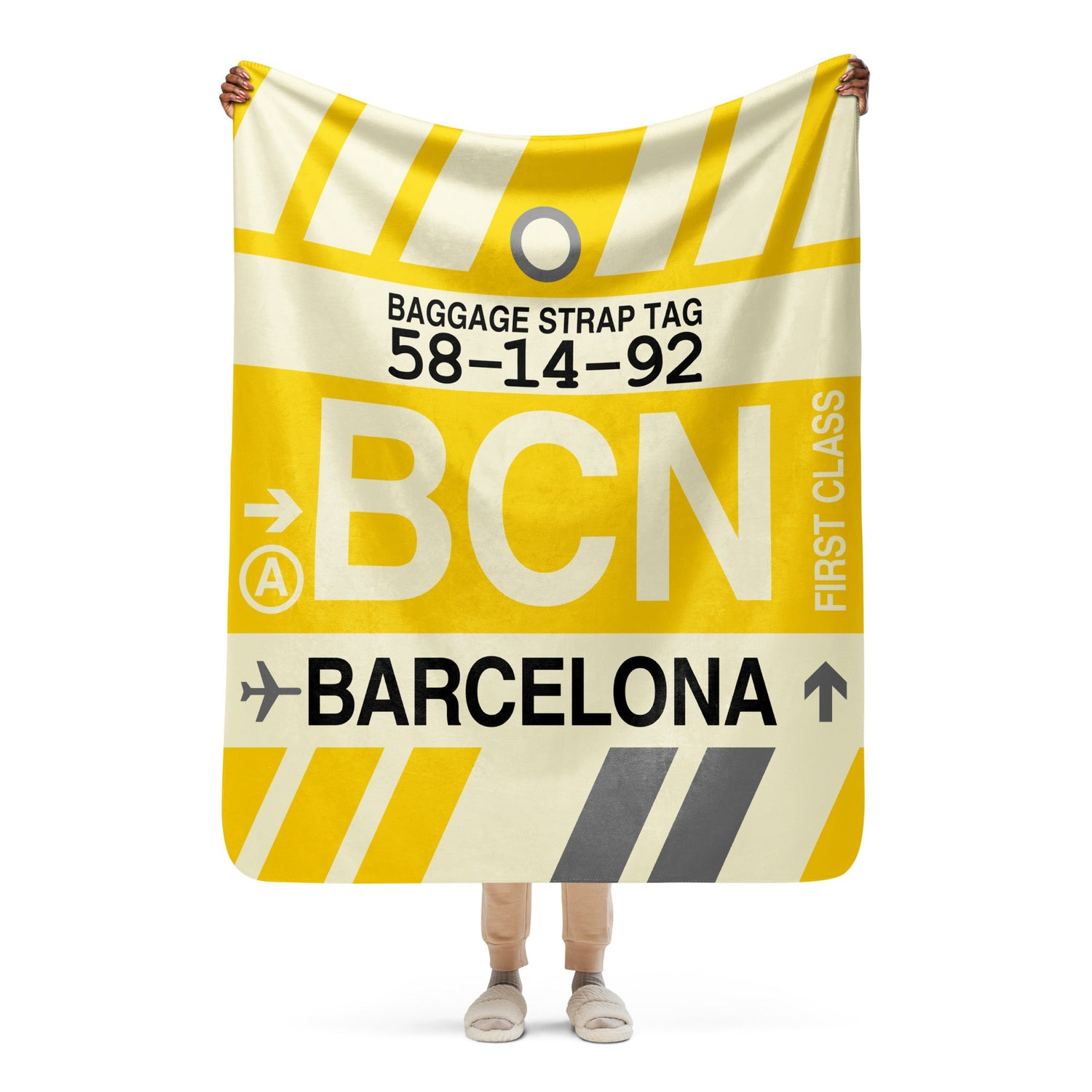 Barcelona Spain Baggage Tag Design Travel Gifts • BCN Airport Code