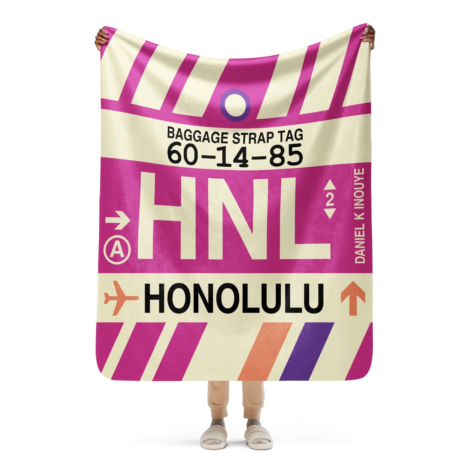 Honolulu Hawaii Baggage Tag Design Travel Gifts • HNL Airport Code