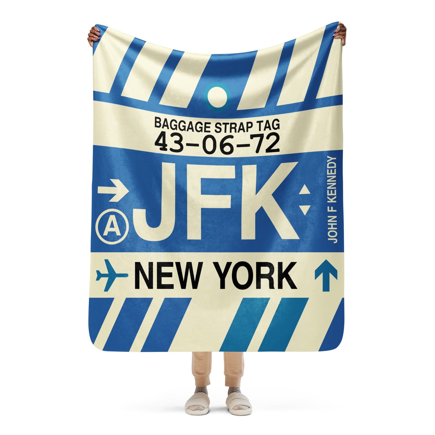New York City New York Baggage Tag Design Travel Gifts • JFK Airport Code