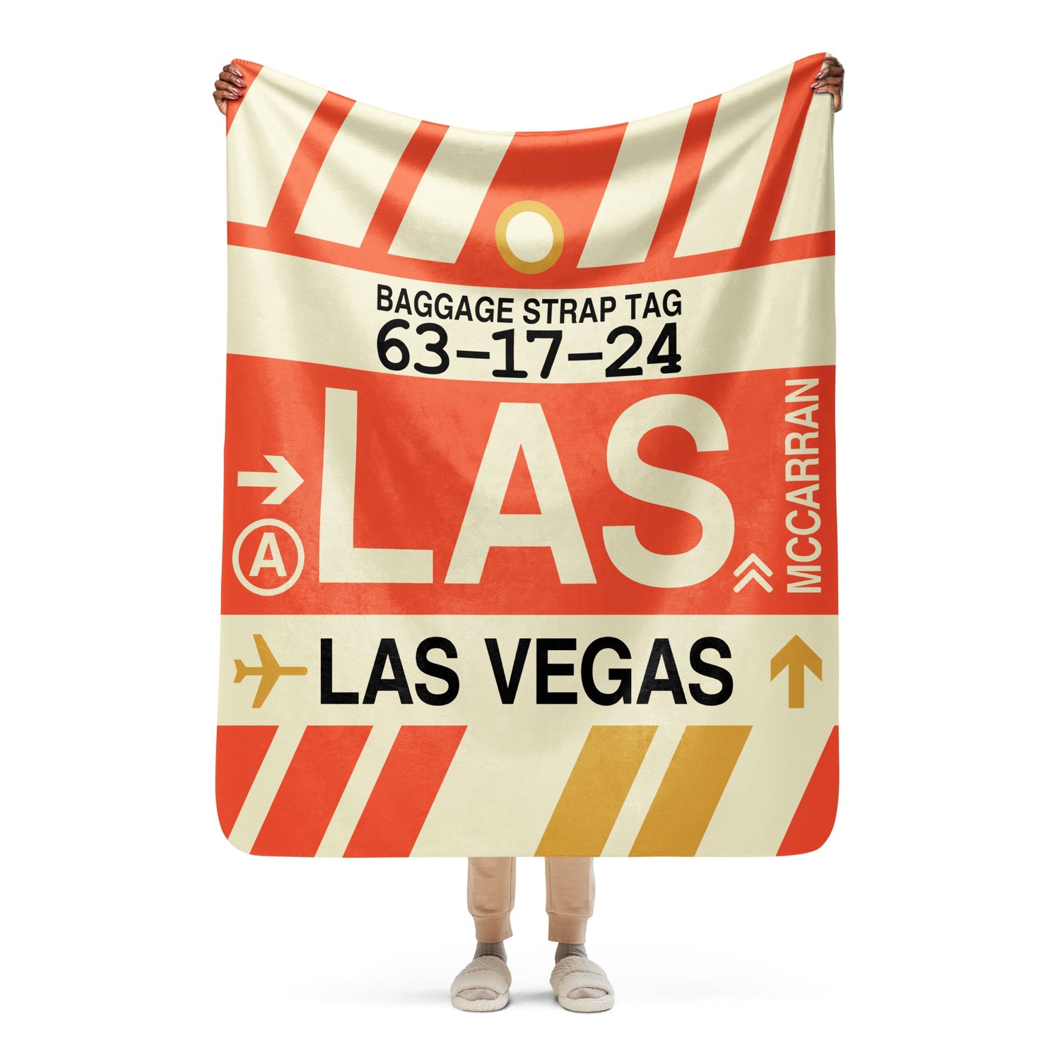 Las Vegas Nevada Baggage Tag Design Travel Gifts • LAS Airport Code
