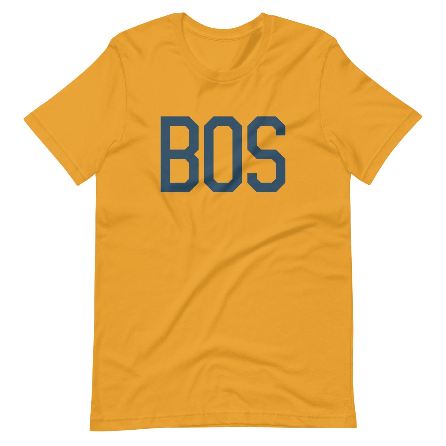 Boston Massachusetts Adult T-Shirts • BOS Airport Code