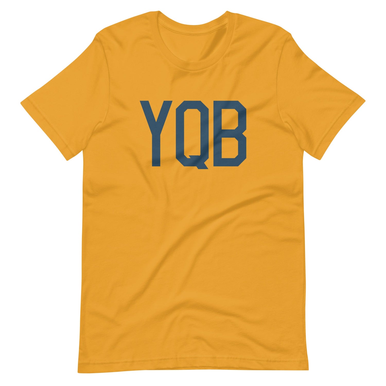 Quebec City Quebec Adult T-Shirts • YQB Airport Code