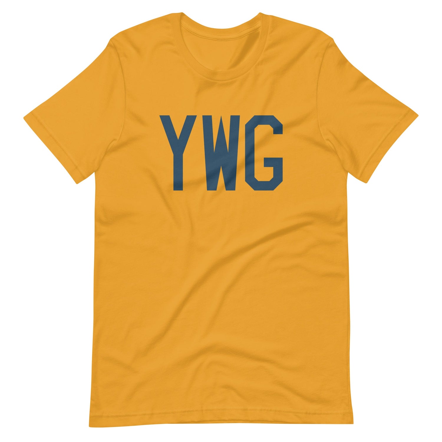 Winnipeg Manitoba Adult T-Shirts • YWG Airport Code