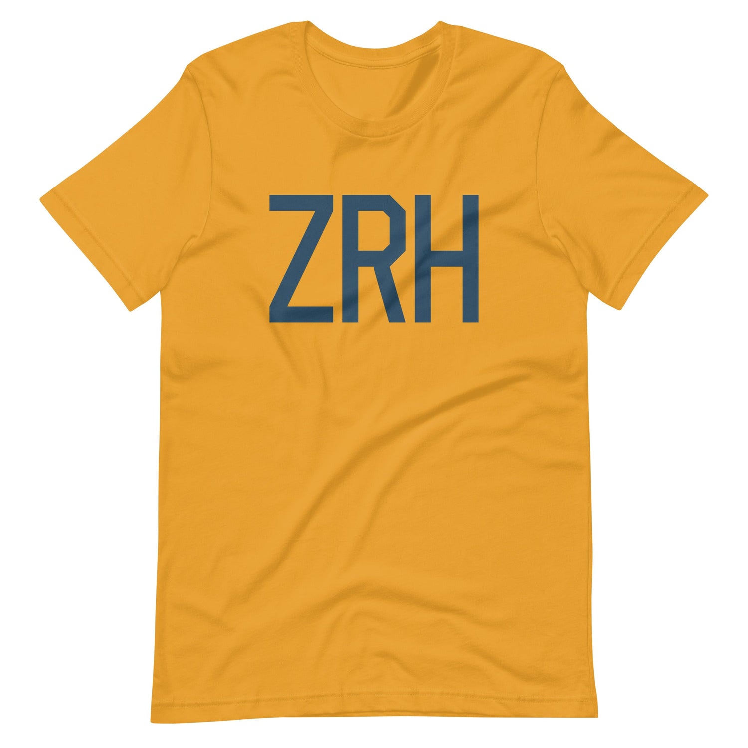 Zurich Switzerland Adult T-Shirts • ZRH Airport Code
