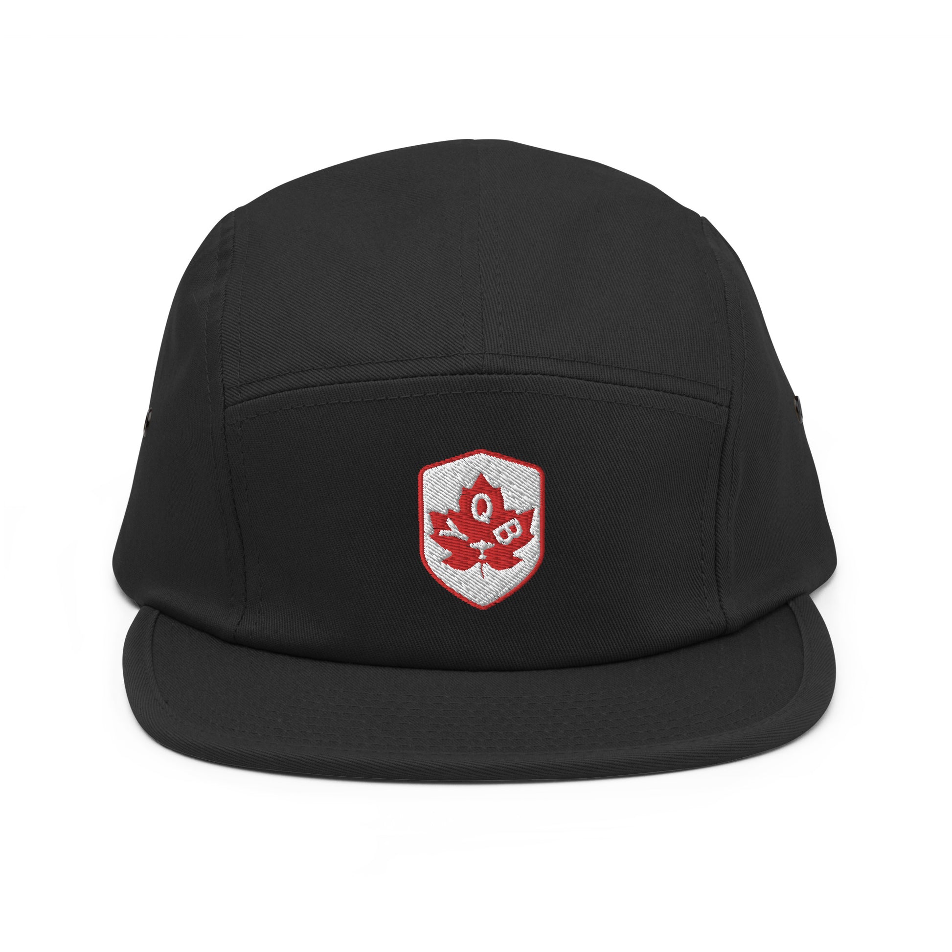 Maple Leaf Camper Hat - Red/White • YQB Quebec City • YHM Designs - Image 06