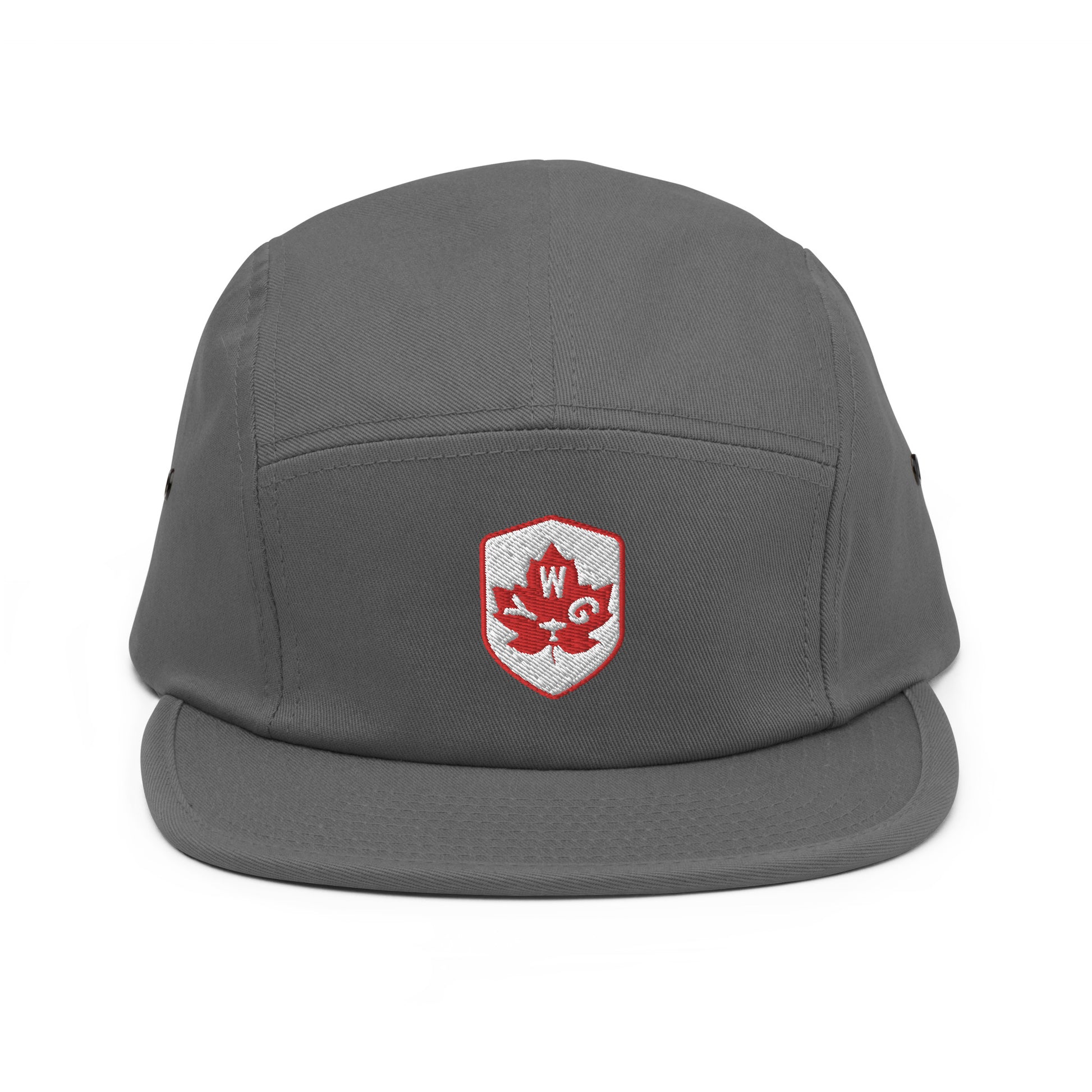Maple Leaf Camper Hat - Red/White • YWG Winnipeg • YHM Designs - Image 14