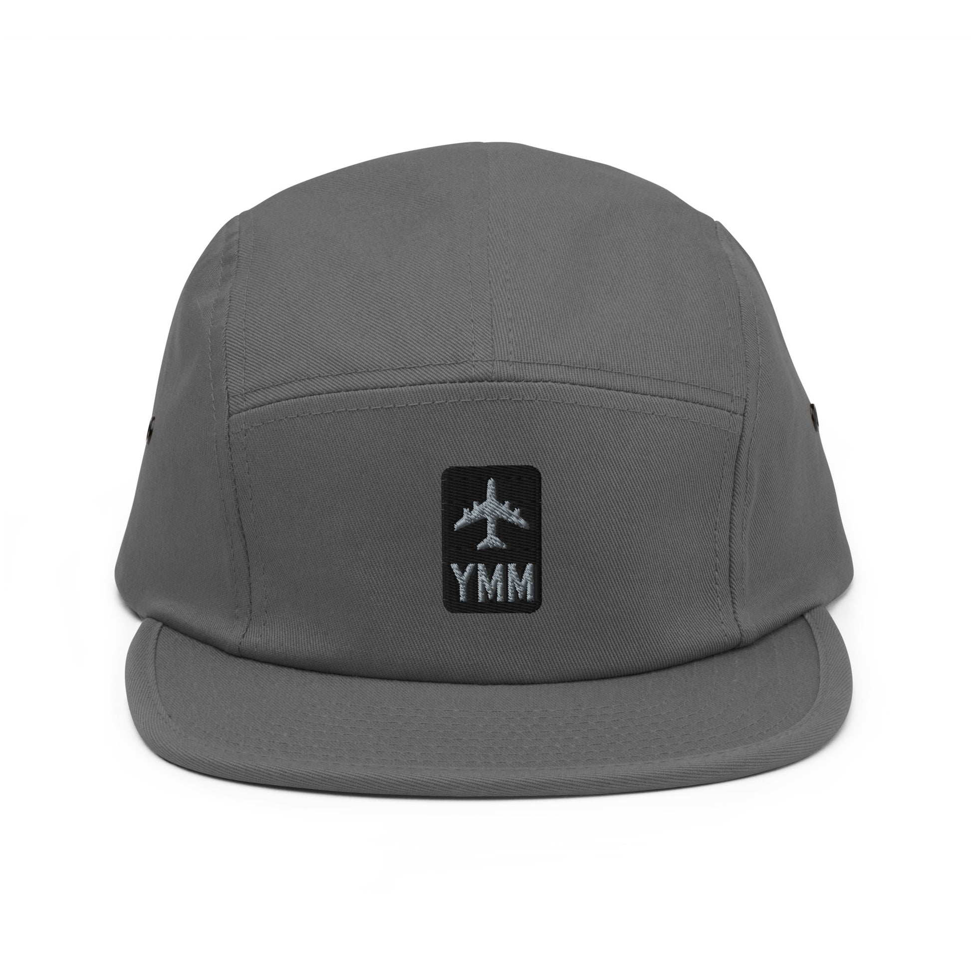 Grey "Low-Vis"  Jetliner Camper Hat • YMM Fort McMurray • YHM Designs - Image 07