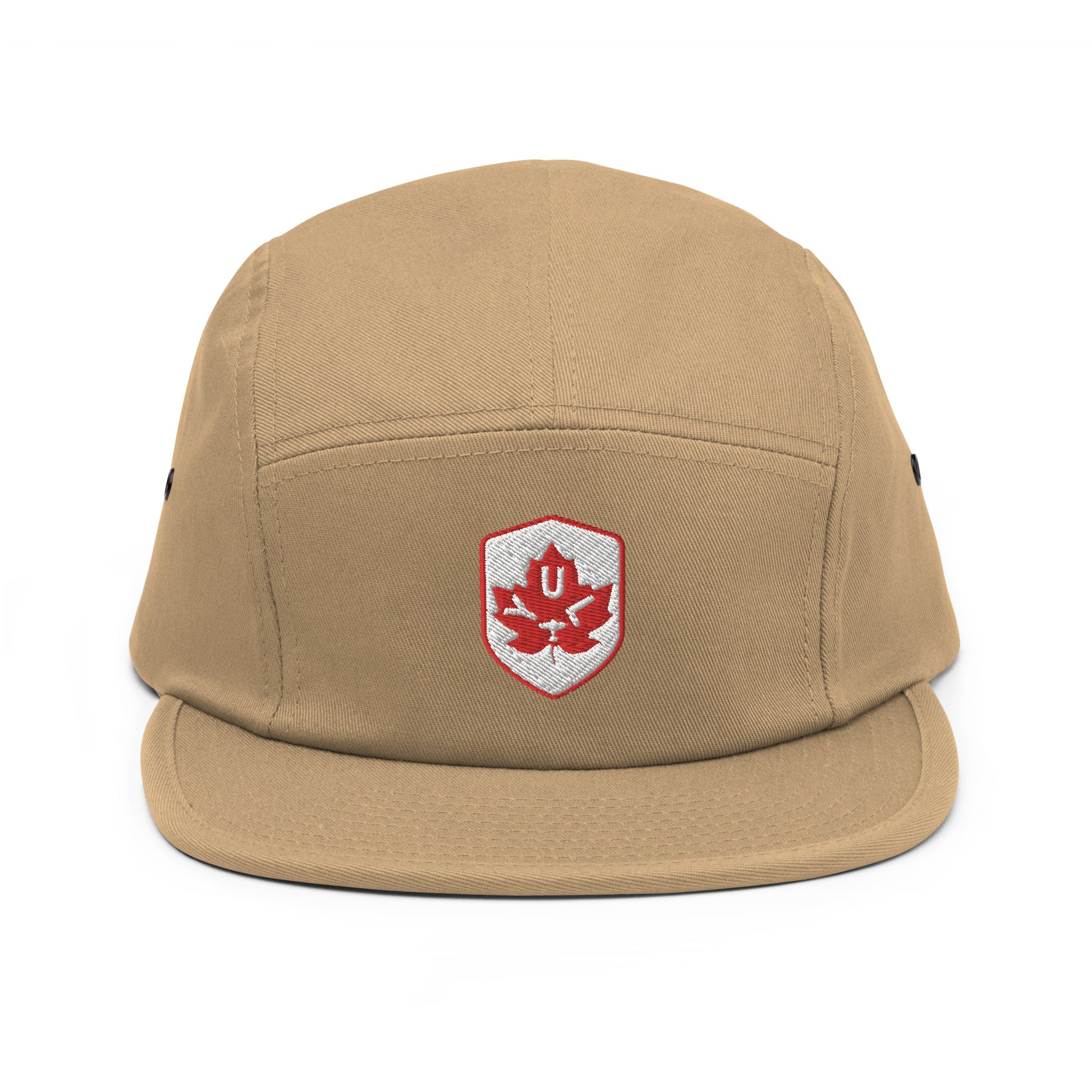 Maple Leaf Camper Hat - Red/White • YUL Montreal • YHM Designs - Image 16