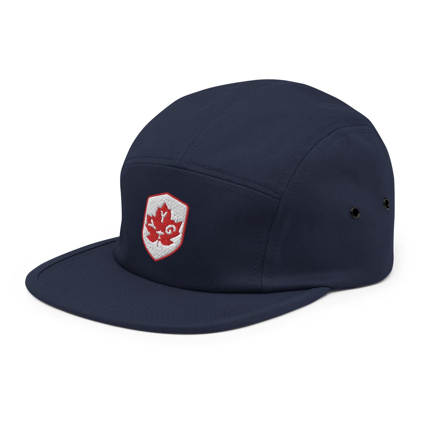 Maple Leaf Camper Hat - Red/White • YYG Charlottetown • YHM Designs - Image 09