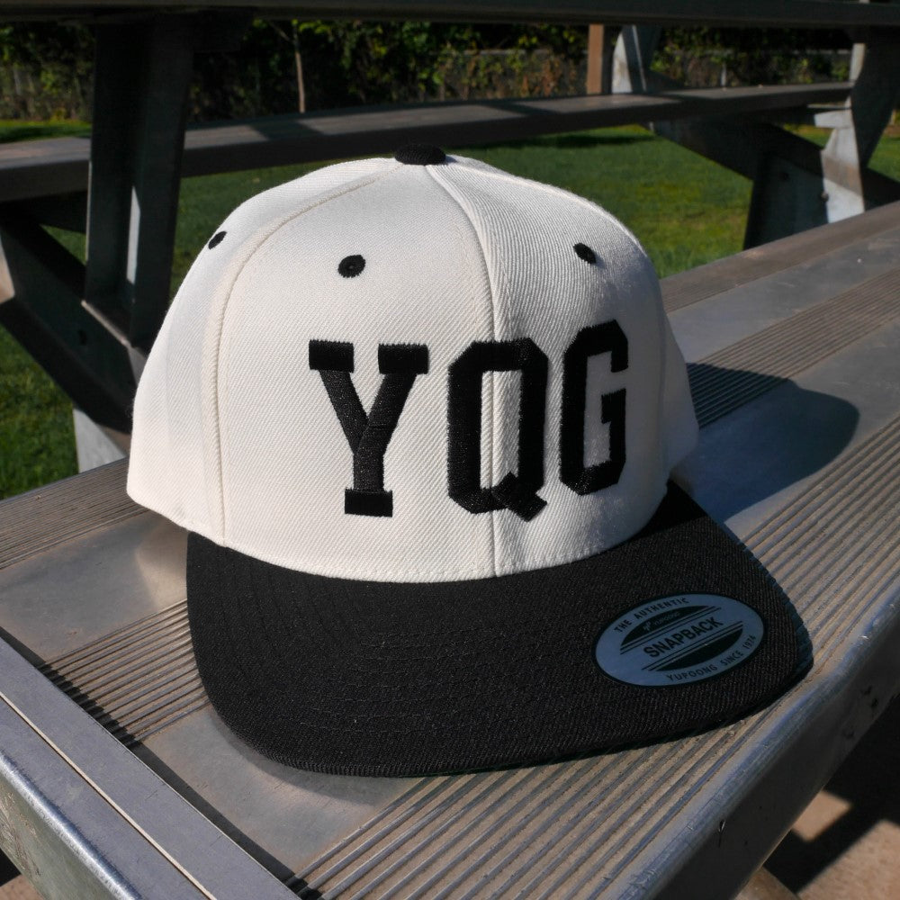 YHM Designs College-Style Airport Code Classic Snapback Hat - Image 02