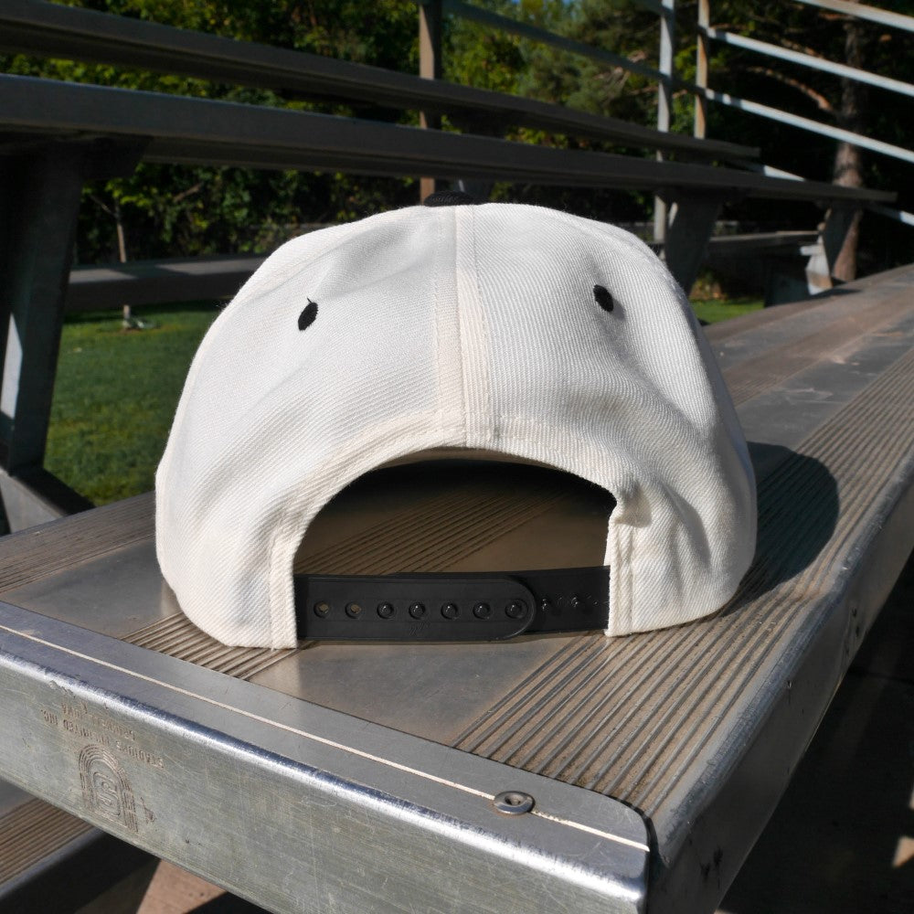 YHM Designs College-Style Airport Code Classic Snapback Hat - Image 04