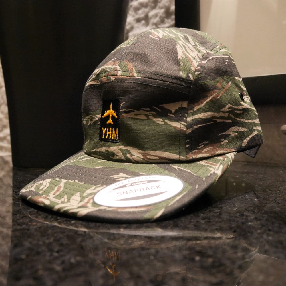 YHM Designs Jetliner Green Camo Camper Hat 02