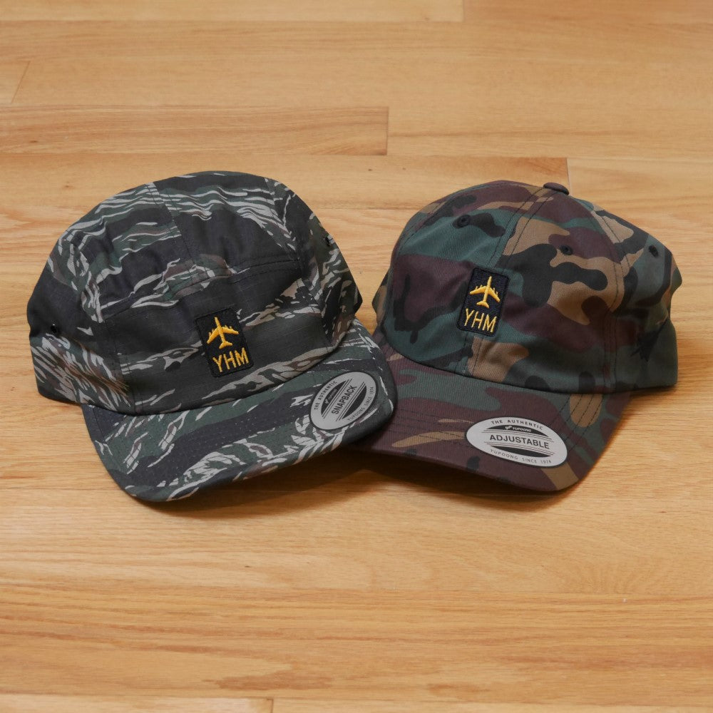 YHM Designs Jetliner Green Camo Camper Hat 04