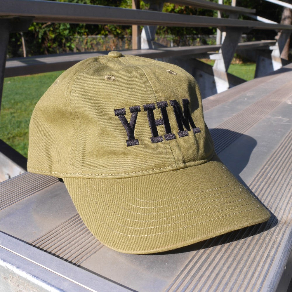 YHM Designs Airport Code Organic Dad Hat 02