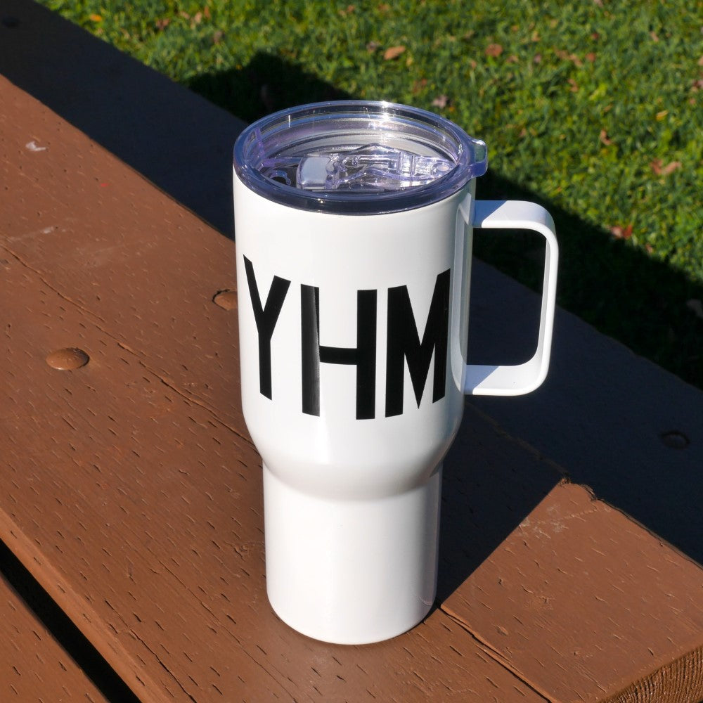 YHM Designs Airport Code Travel Mug 03