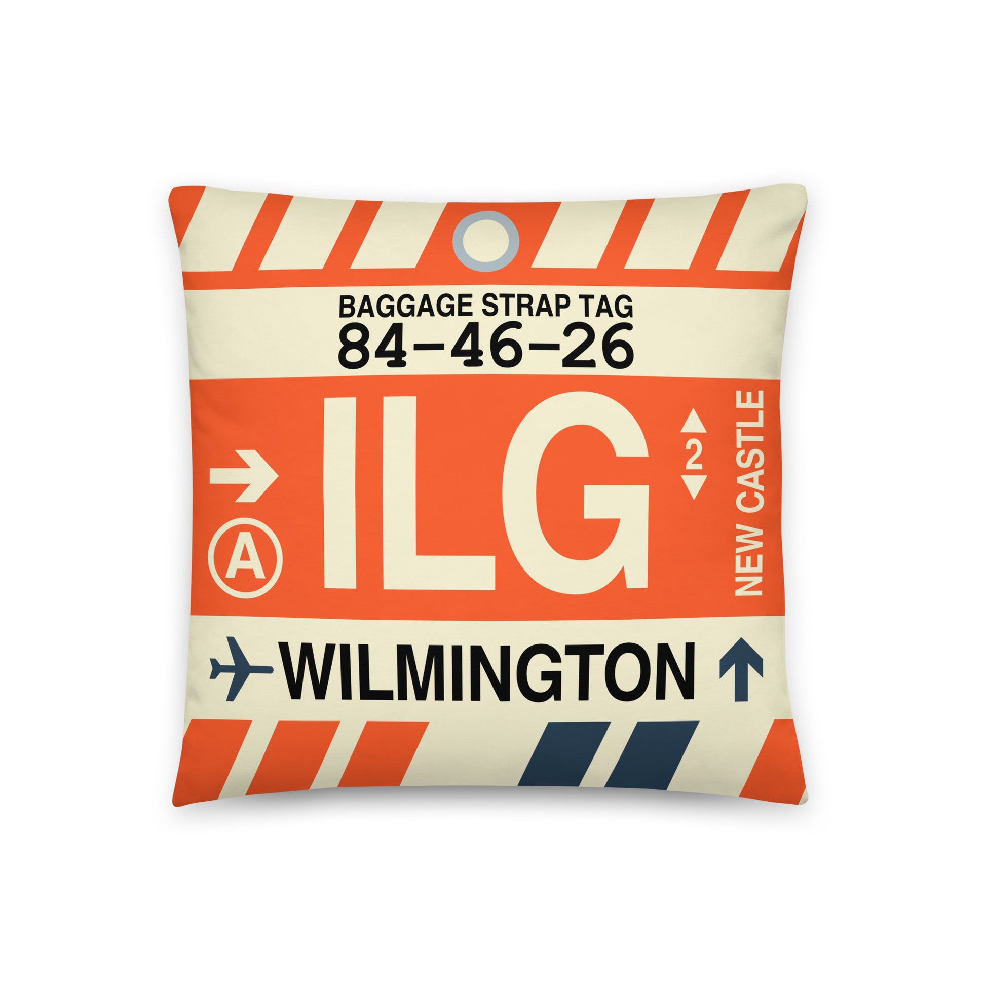 Travel-Themed Throw Pillow • ILG Wilmington • YHM Designs - Image 01