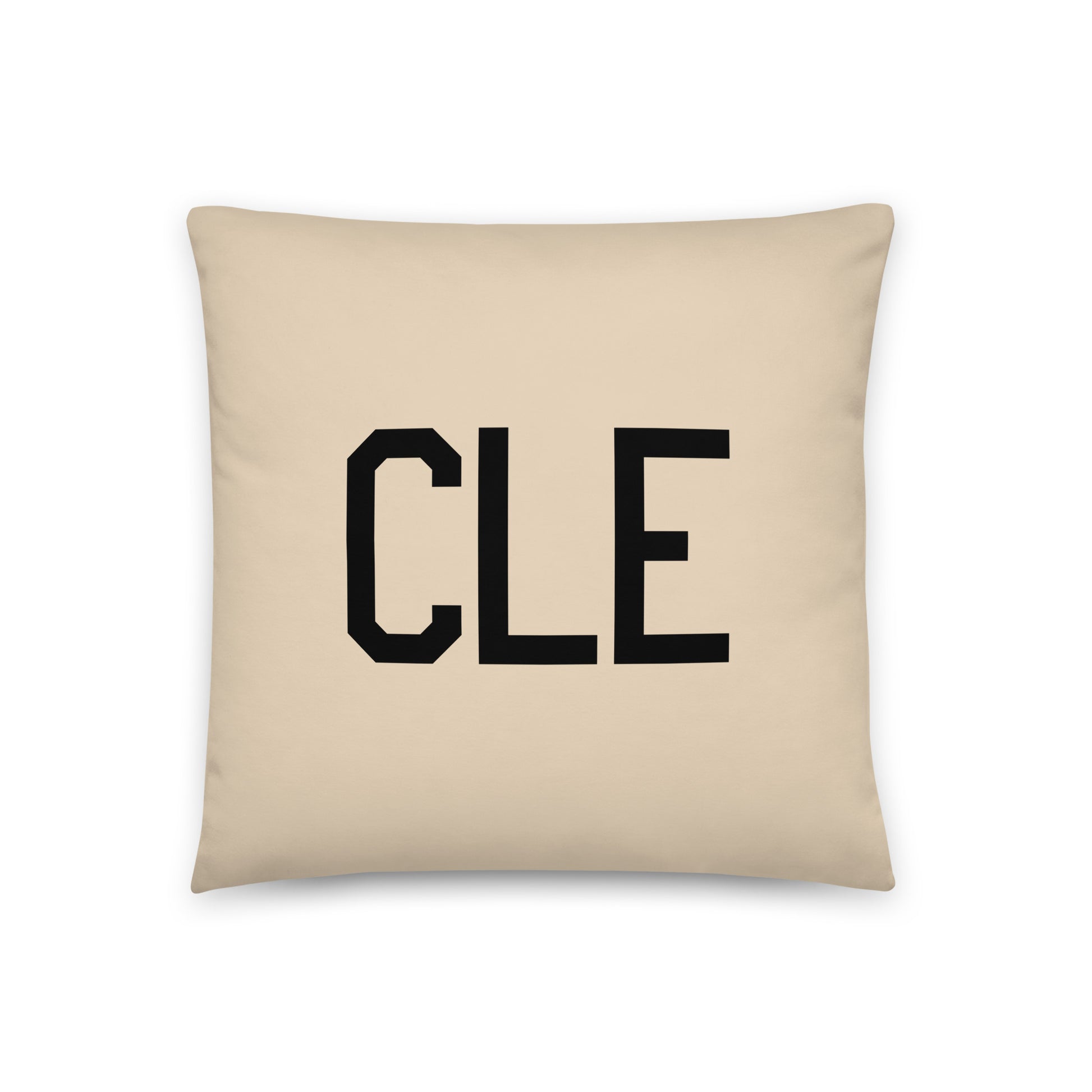 Buffalo Plaid Throw Pillow • CLE Cleveland • YHM Designs - Image 03