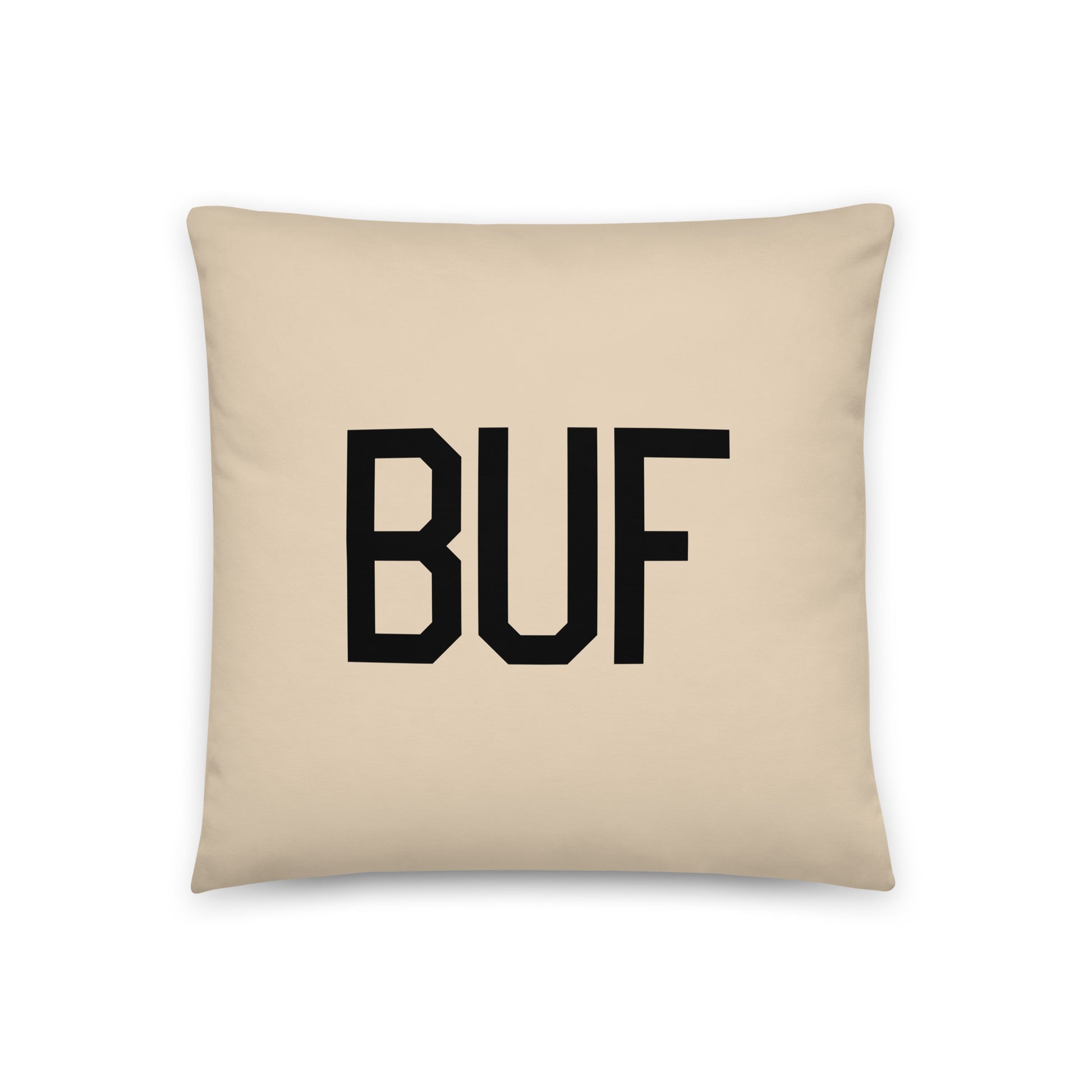Buffalo Plaid Throw Pillow • BUF Buffalo • YHM Designs - Image 03