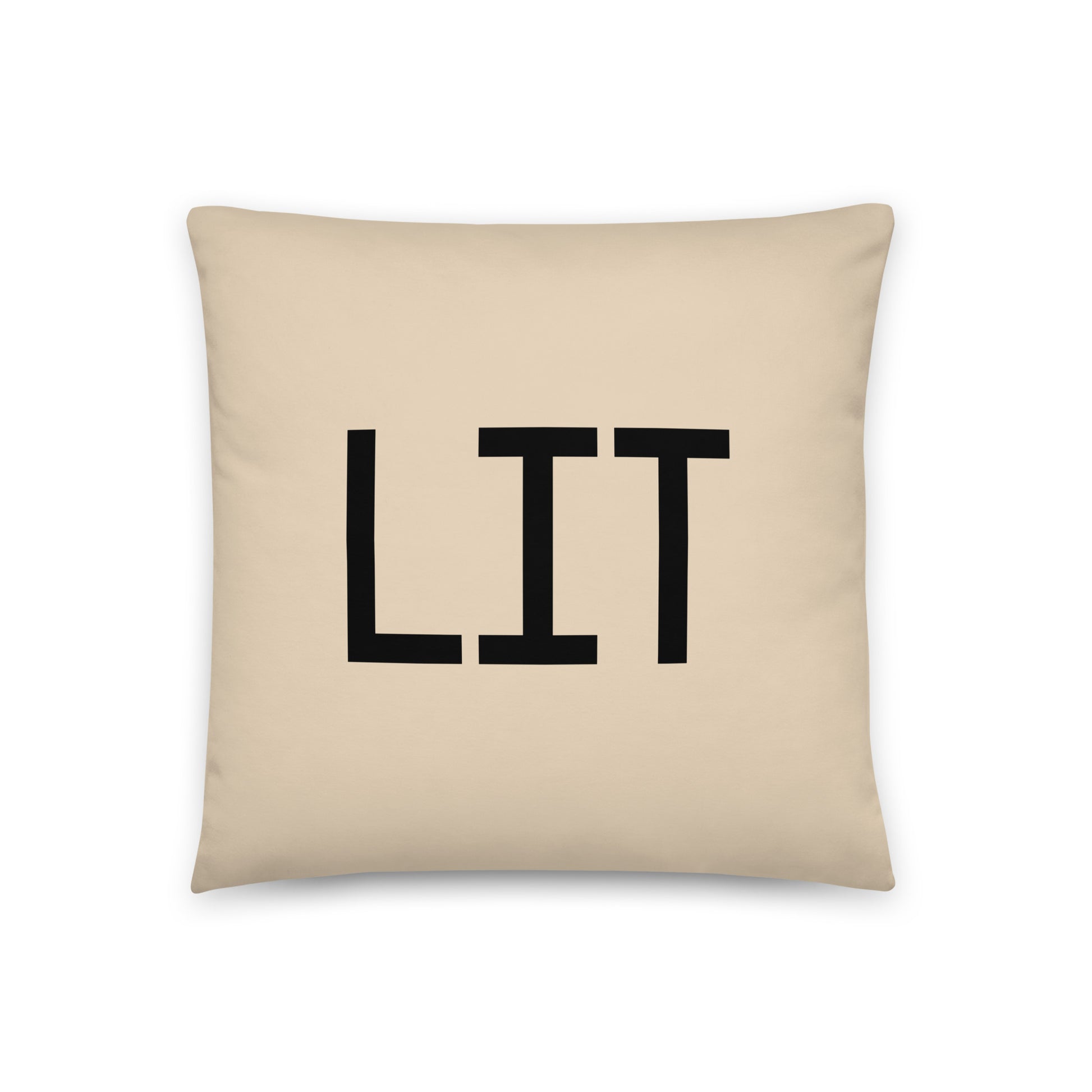Buffalo Plaid Throw Pillow • LIT Little Rock • YHM Designs - Image 03